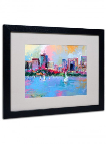 Boston 3 Artwork Wall Art Multicolour 16 x 20inch
