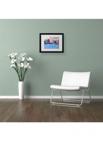 Boston 3 Artwork Wall Art Multicolour 16 x 20inch