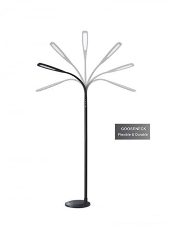 LED Standing Floor Lamp Black 11x4x17inch