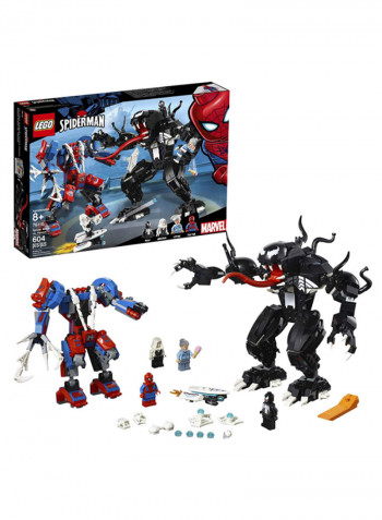 604-Piece Marvel Spider Mech Vs. Venom Building Kit 6251077