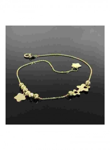 18k Gold Ball Star Bracelet Gold