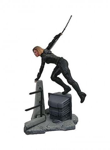 Marvel Gallery Avengers Infinity War Movie Black Widow PVC Diorama Figure 11x10x8inch