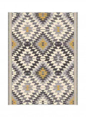 Rectangular Soft Touch Carpet Multicolour 190x300centimeter