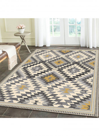 Rectangular Soft Touch Carpet Multicolour 190x300centimeter