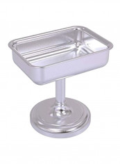 Vanity Top Soap Dish Silver