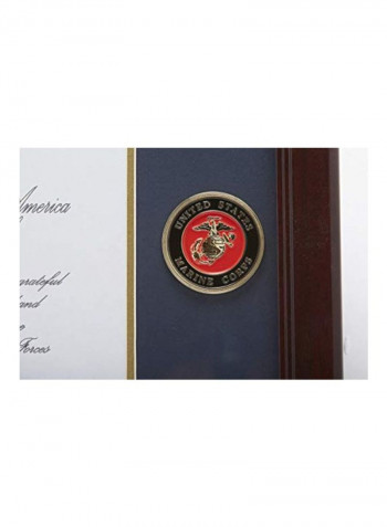 Wooden Certificate Frame Red 8x10inch