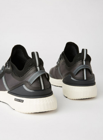 Zerogrand Overtake Running Shoes Gray Pinstripe/Bla