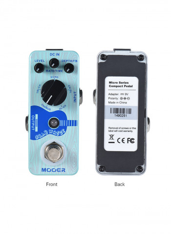 Baby Water Acoustic Guitar Delay And Chorus Effect Pedal True Bypass