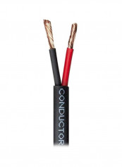 Nimbus Series Color Coded Conductor Speaker Cable Black 50feet