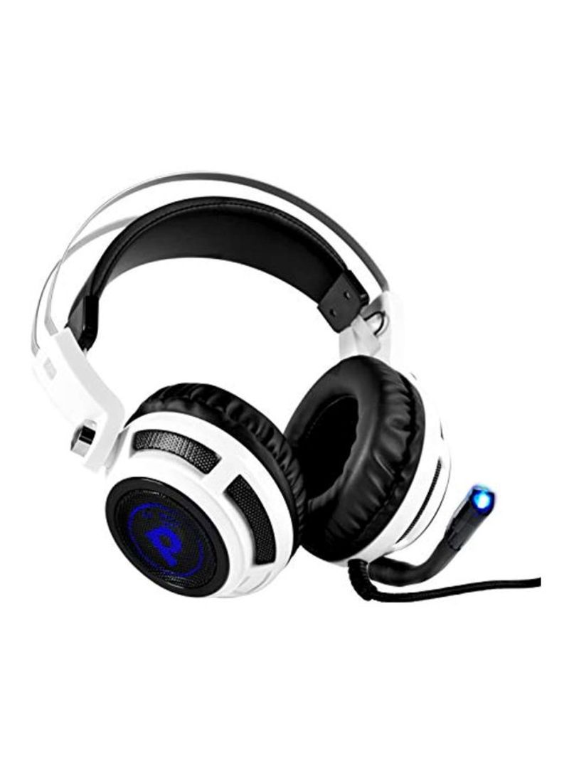 Over-Ear Wired Gaming Headphones With Mic For PS4/PS5/XOne/XSeries/NSwitch/PC White/Black