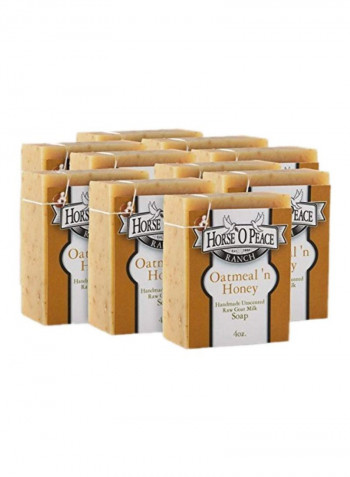 10-Piece Oatmeal 'n Honey Soap 4ounce