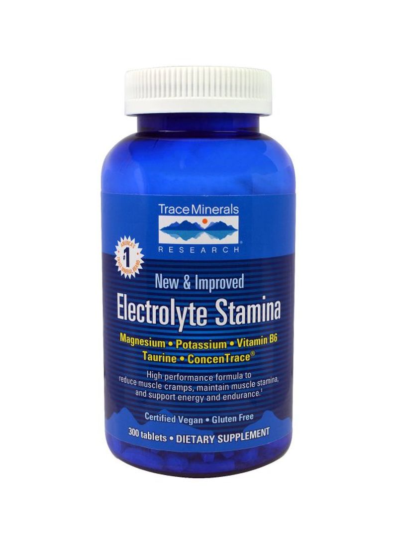 Electrolyte Stamina Dietary Supplement - 300 Tablets