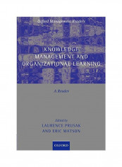 Knowledge Management and Organizational Learning: A Reader Paperback