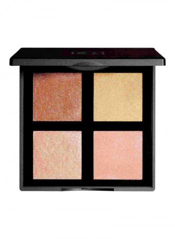 The Glowing Face Palette Orange/Beige/Pink