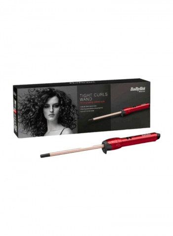 Tight Curls Wand Red/Gold