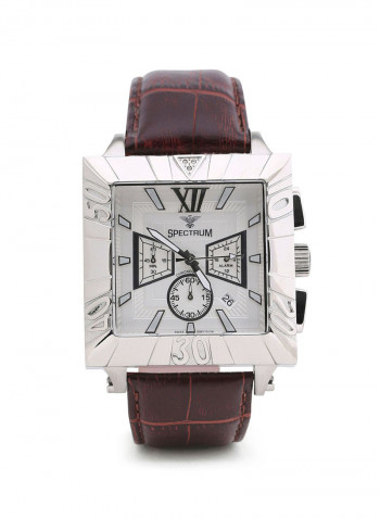 Men's Stainless Steel Analog Watch 12458M