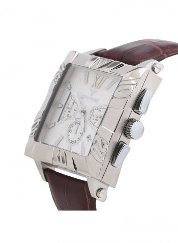 Men's Stainless Steel Analog Watch 12458M