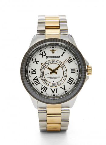 Men's Stainless Steel Analog Watch 25134M