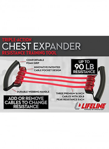 Chest Expander 6.49999999337X9.9999999898X3.49999999643inch