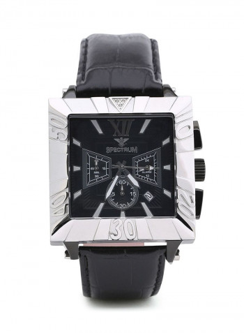 Men's Stainless Steel Analog Watch 12458M