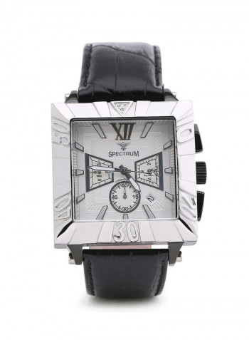 Men's Stainless Steel Analog Watch 12458M
