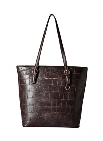 Polyester Blend Handbag LWHB02023BROWN Brown