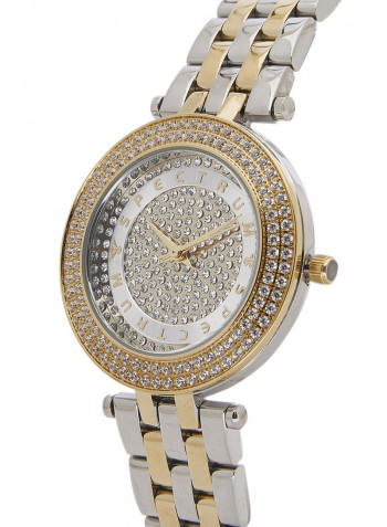 Women's Stone Studded Analog Watch 25155L-3