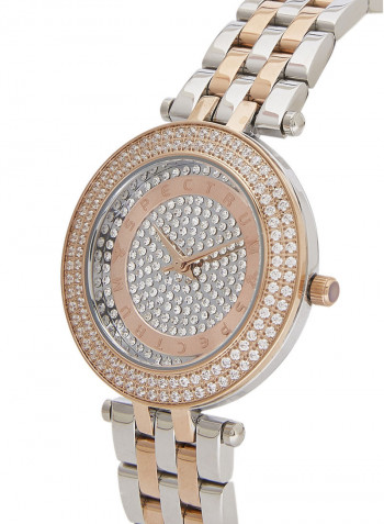 Women's Stone Studded Analog Watch 25155L-5