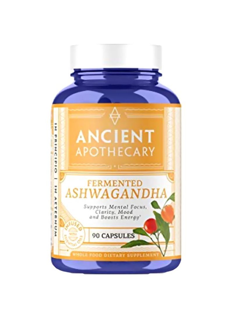 Fermented Ashwagandha Supplement - 90 Capsules