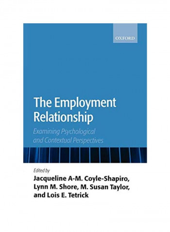 The Employment Relationship Paperback