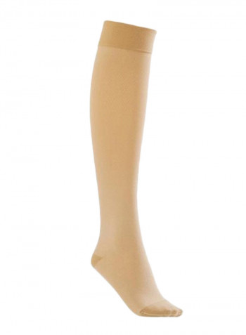 Medical Compression Knee High Closed Toe Socks