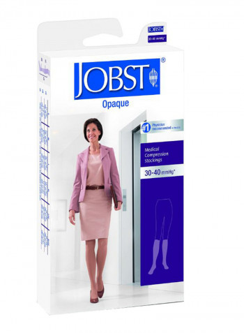 Medical Compression Knee High Closed Toe Socks