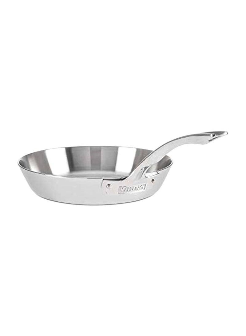 Stainless Steel Fry Pan Silver 10inch