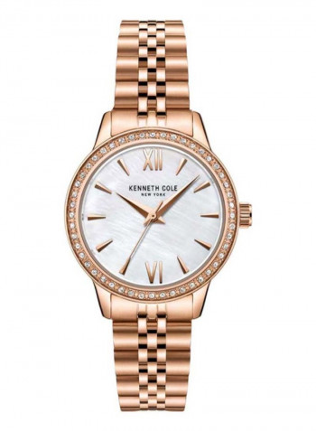Women's Classic Water Resistance Stainless Steel Analog Watch KC51110003