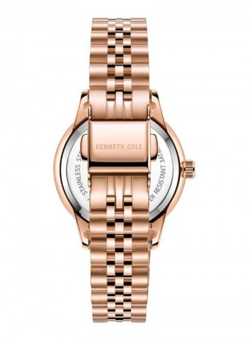 Women's Classic Water Resistance Stainless Steel Analog Watch KC51110003