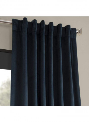 2-Piece Signature Blackout Curtain Blue 50 x 96inch