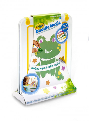 Doodle Magic Table Top Easel 04-1836 White/Green