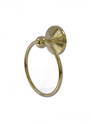 Prestige Monte Carlo Collection Towel Ring Gold 6inch