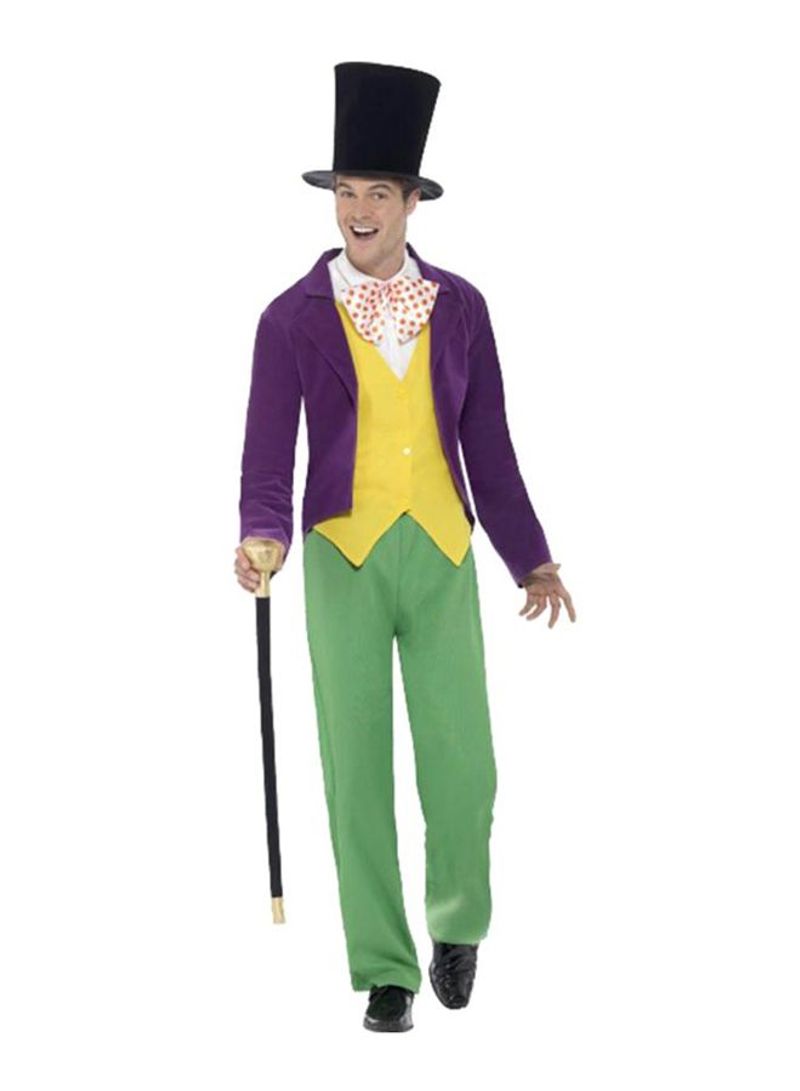 Roald Dahl Willy Wonka Costume L
