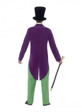 Roald Dahl Willy Wonka Costume L