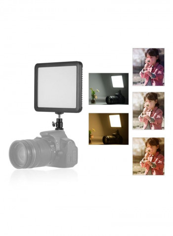 Set Of 2 LED Video Photography Light Kit - UK Plug 18x80x13centimeter Black