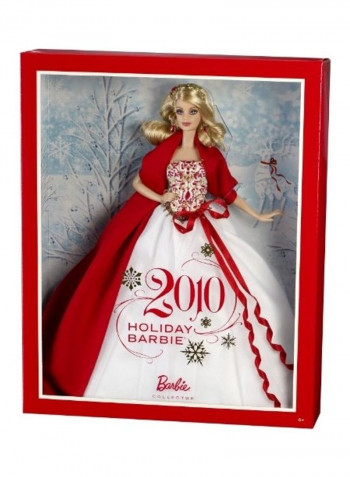 Barbie Collector Holiday Doll 3x14inch