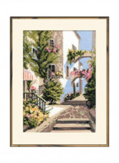 Counted Cross Stitch Kit Brown/Green/Pink reviews Counted Cross Stitch Kit Brown/Green/Pink