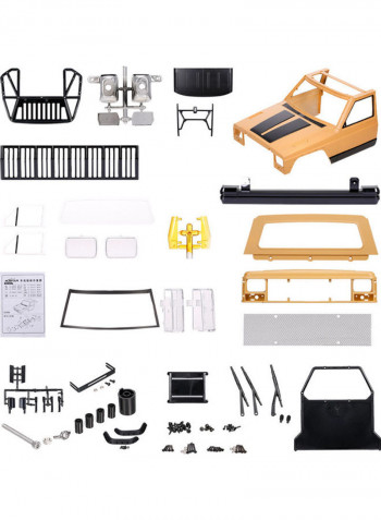 RC Car Body Shell Kit 27x15.5x23cm