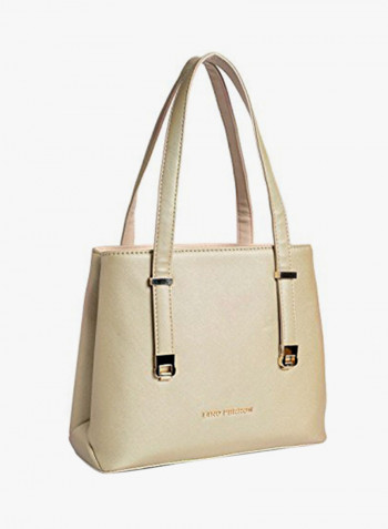 Polyester Blend Handbag LWHB01947GOLDEN Gold