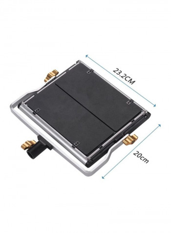 Portable LED Photography Light Panel Black/White