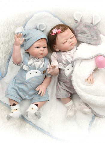 Decdeal Reborn Cute Bath Doll 19inch