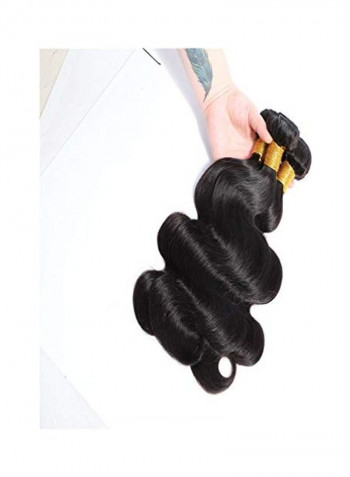 Wave Hair Extensions Bundles Black 100g