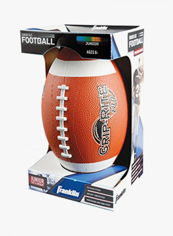 Grip-Rite Rubber Football 1X3X1inch