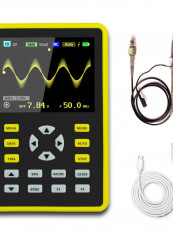 Portable Digital Mini Oscilloscope Black 13.40X5.60X9.40cm